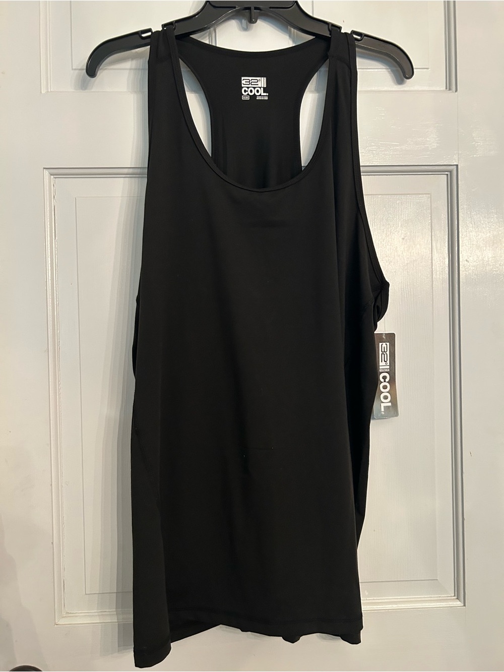 32 Degrees Black Racerback Tank Top